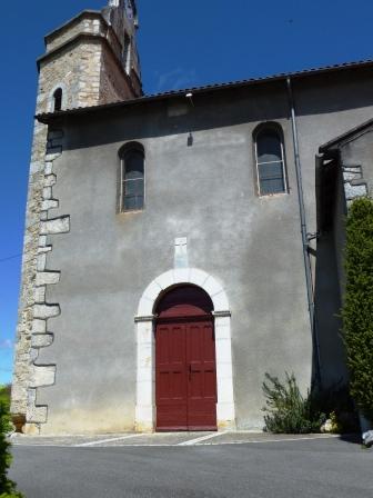 Peinture porte église - 2012
