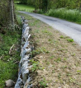 Renforcement bas coté chemin de la Passade - 2016