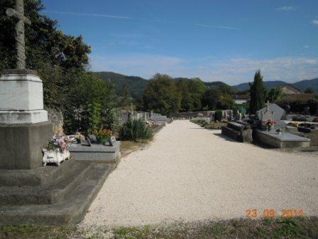 Réfection allées cimetière - 2011