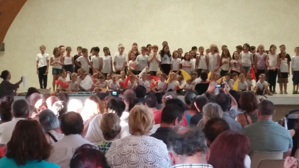 Final de la fête du RPI le 29 Juin 2015 à Seilhan